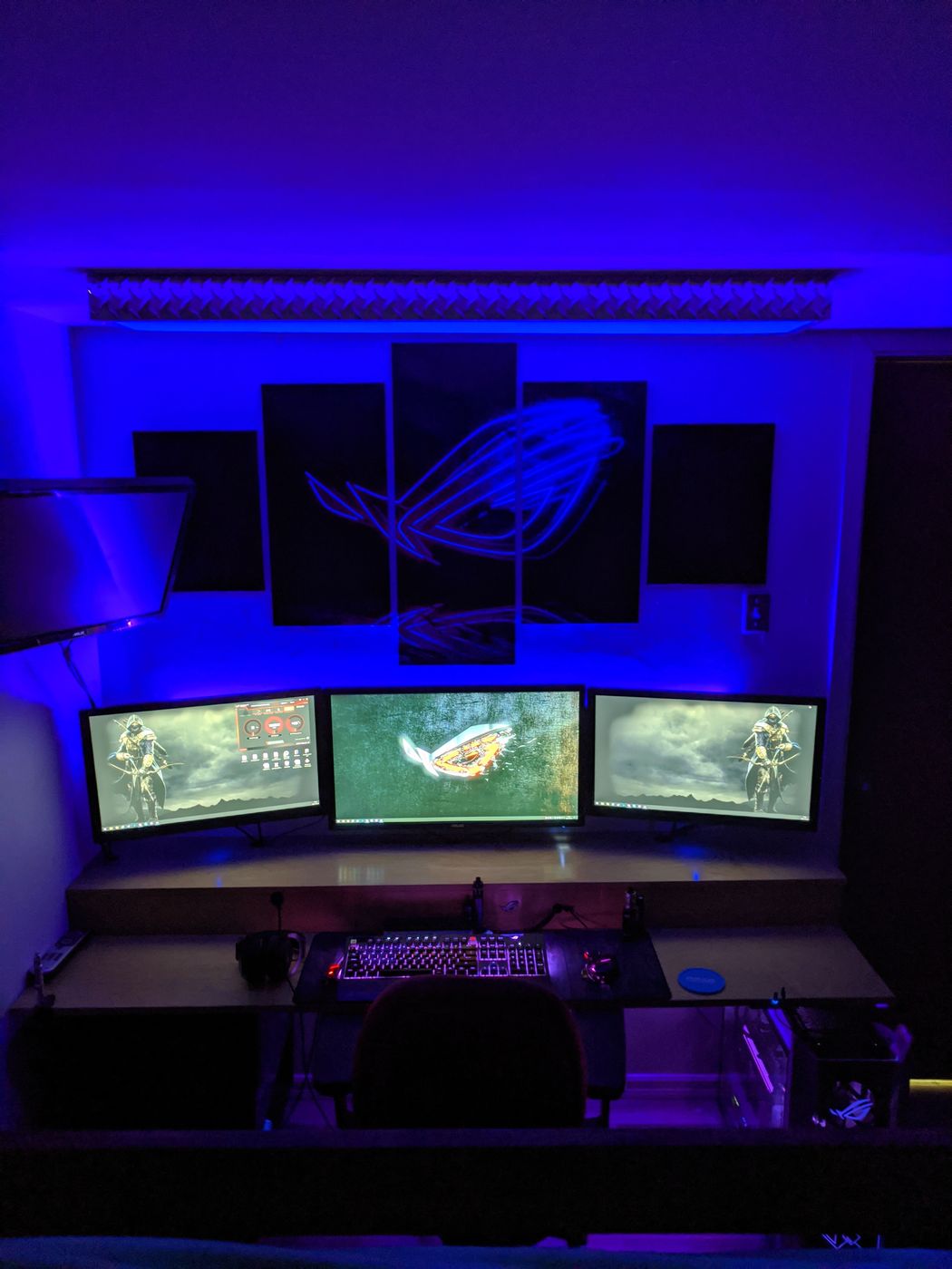 Poste de jeu complet