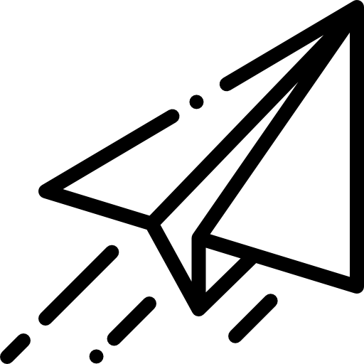 picto avion en papier